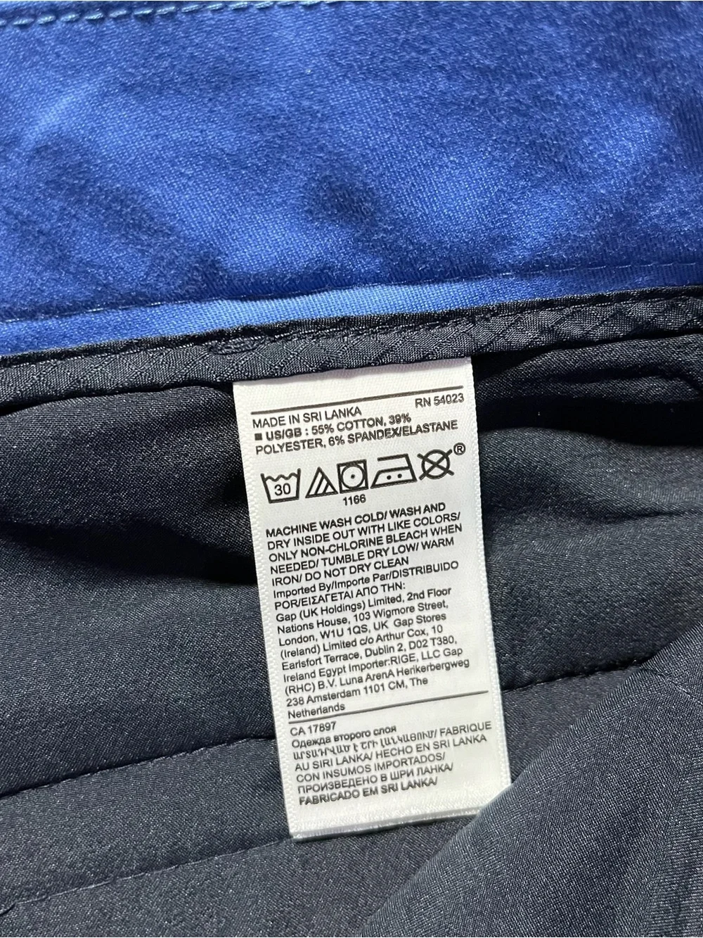 Banana Republic Core Temp Aiden Shorts Mens 34 Blue 7" 37.5 Stretch 320592 NWT - Picture 8 of 14